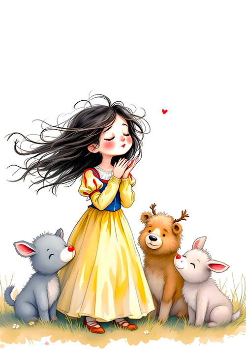 Papel de carta beijinho de princesa