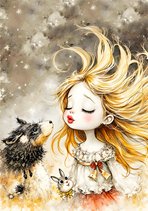 Papel de carta love pet