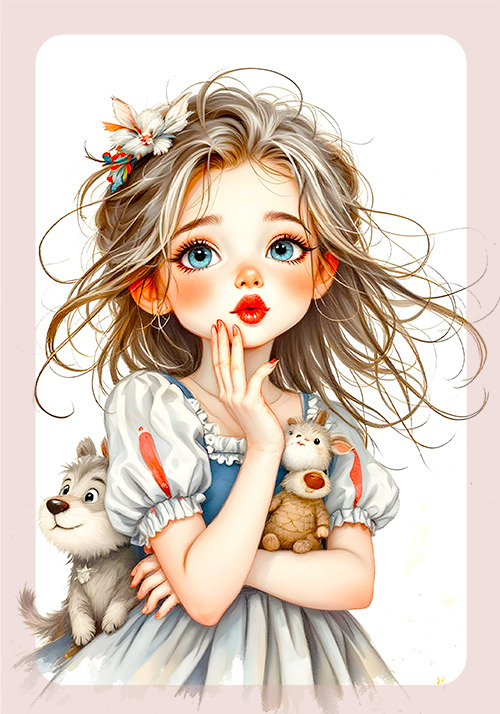 Papel de carta art show big