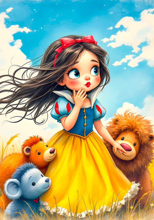 Conjunto papéis de carta beijo de princesa - 02 papéis de carta