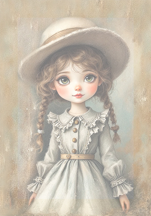 Papel de carta clarinho - original