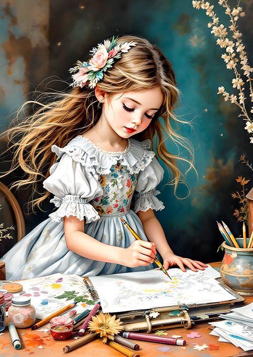 Papel de carta vívido meu hobby