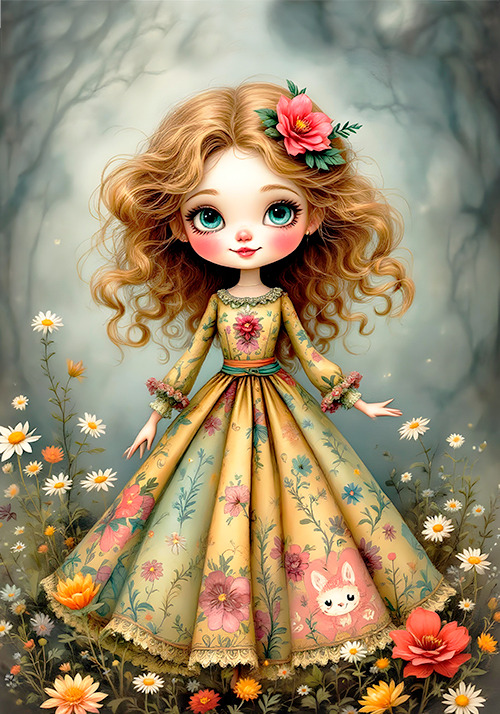 Papel de carta PAPER DOLLS ORIGINAL