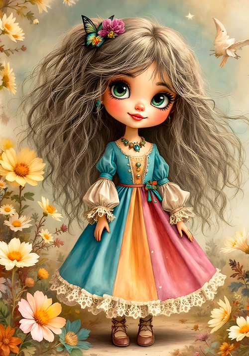 Papel de carta PAPER DOLLS ORIGINAL