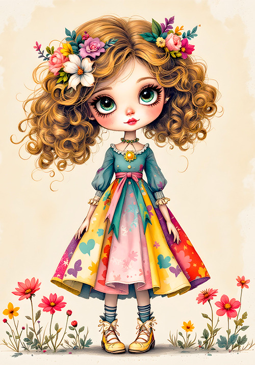 Papel de carta PAPER DOLLS ORIGINAL