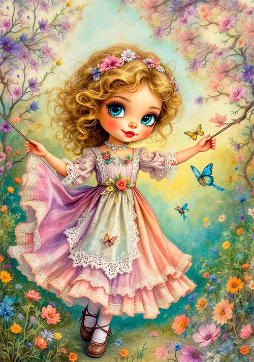 Papel de carta Paper Dolls ORIGINAL