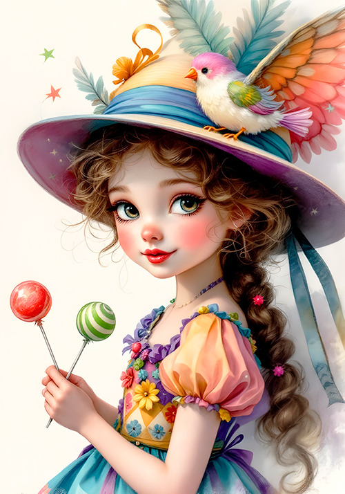 Papel de carta love dolls porcelain Original