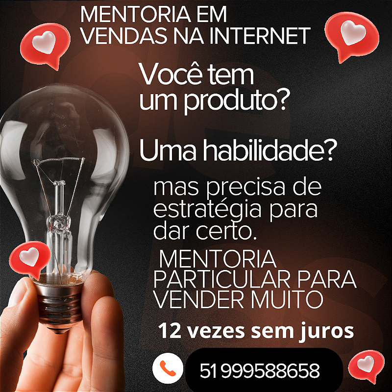 MENTORIA EM VENDAS NA INTERNET