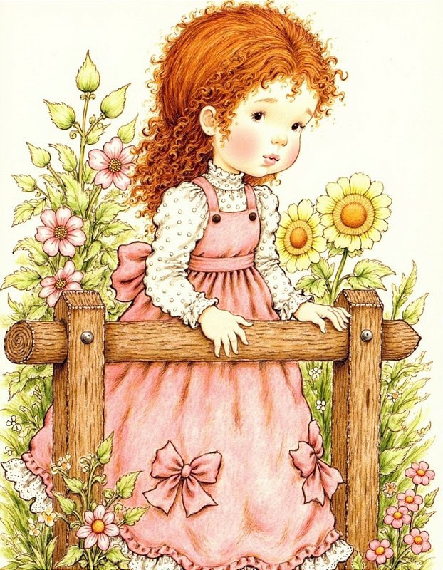 COLEÇÃO FAZENDINHA VESTIDO ROSA - 9 PAPÉIS DE CARTA