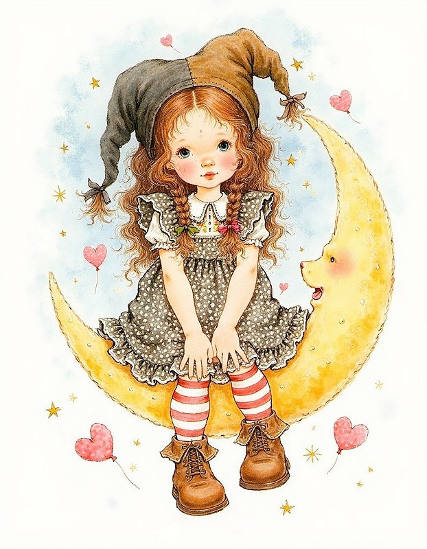 COLEÇÃO AMIGA LUA - 20 PAPÉIS DE CARTA