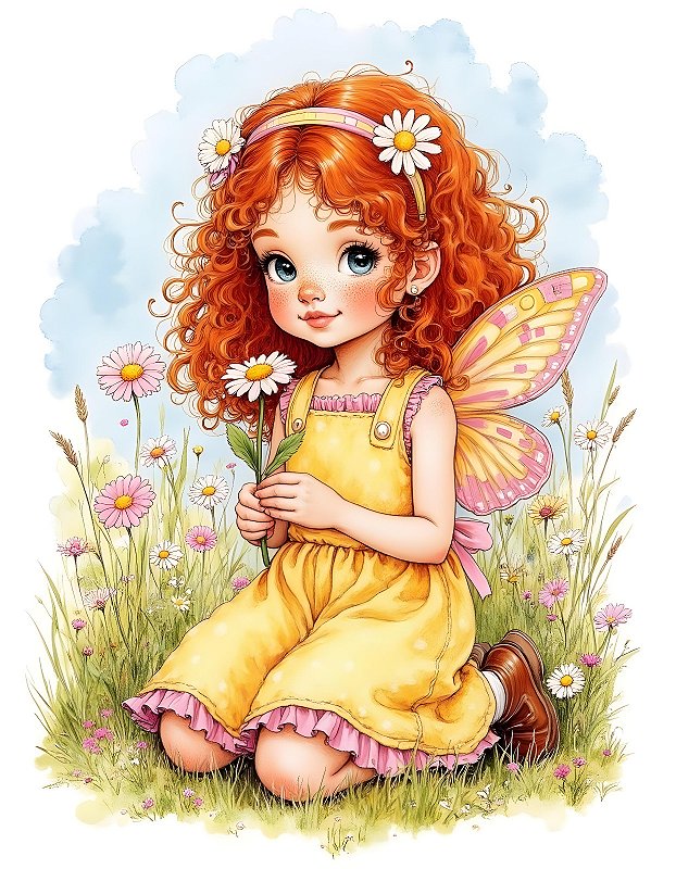 COLEÇÃO OVER THE RAINBOW FADAS EXCLUSIVOS E AUTORAIS- 6 PAPÉIS DE CARTA