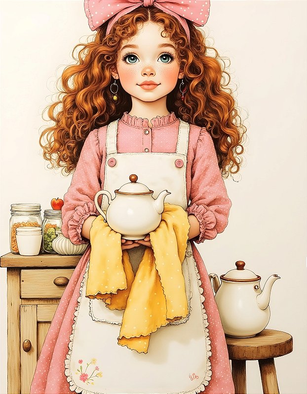 COLEÇÃO OVER THE RAINBOW MINHA COZINHA - 12 PAPÉIS DE CARTA