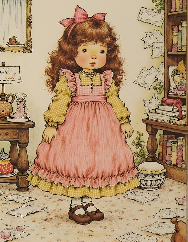 COLEÇÃO MISS613PPS - 6 PAPEIS DE CARTA