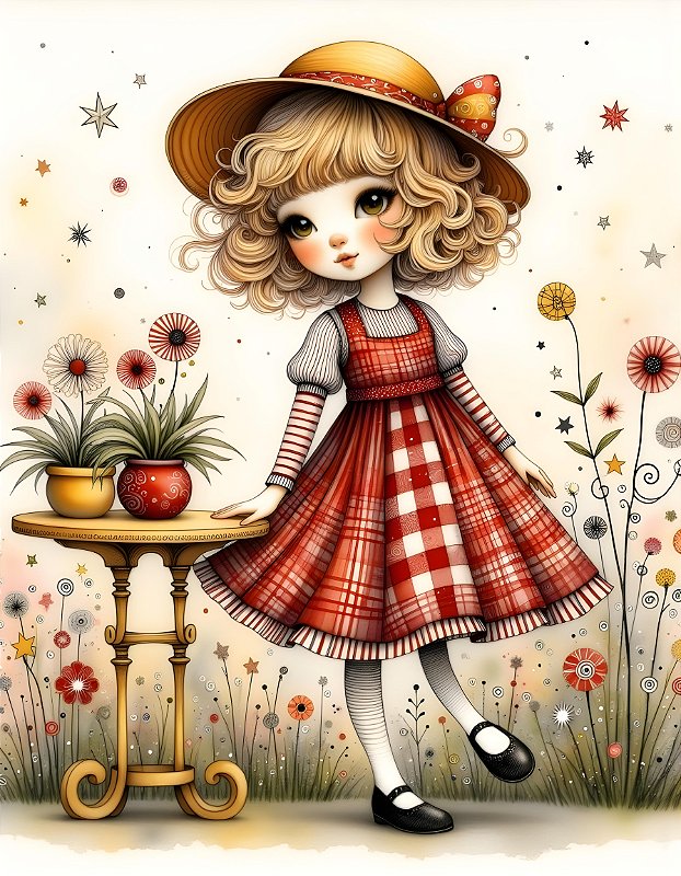 COLEÇÃO MISS657PPS - 6 PAPEIS DE CARTA