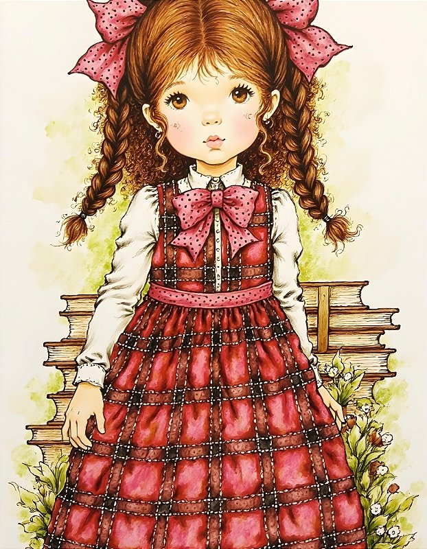 COLEÇÃO MISS6167PPS - 6 PAPEIS DE CARTA