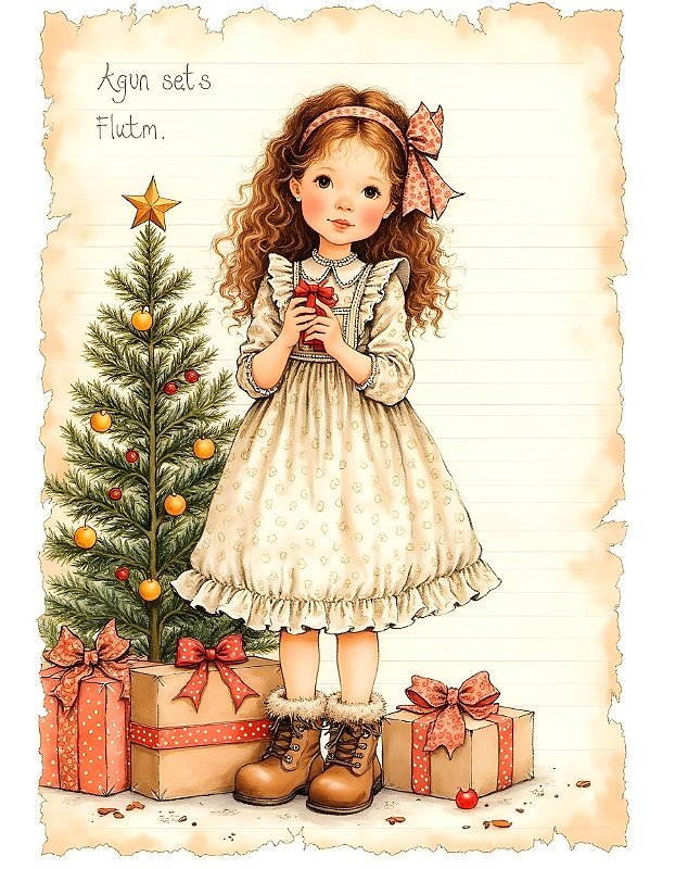 COLEÇÃO MISS6221PPS - 6 PAPEIS DE CARTA