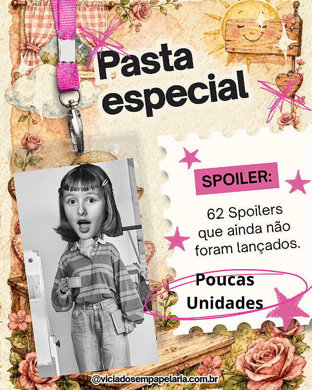 PASTA ESPECIAL - SOMENTE EM AGOSTO - POUCAS UNIDADES
