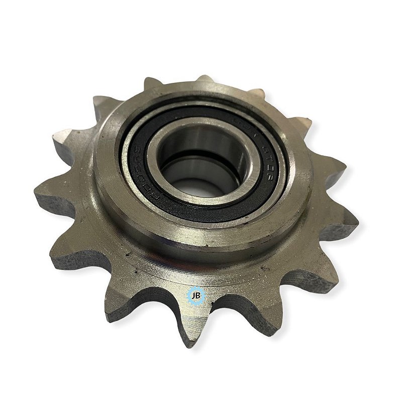 ENGRENAGEM DENTE DE ROLO Z 14 P19,05 (3/4) MONTADA - JB PEÇAS E