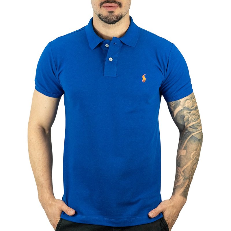 Camisa Polo Tommy Jeans Preta Listra - Outlet360