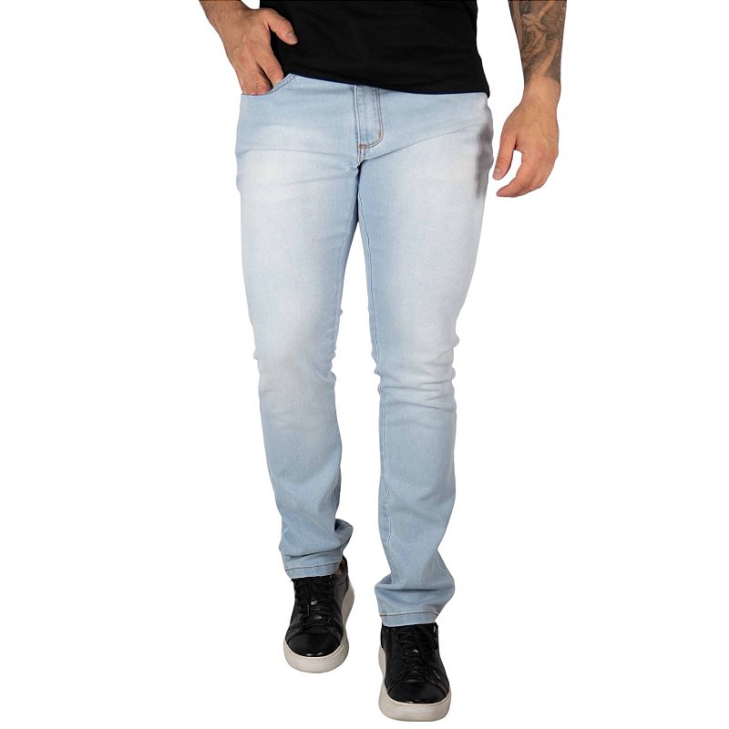 Calça Jeanslosophy Skinny Azul Claro - Outlet360