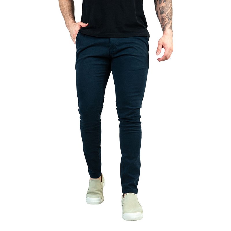 Calça Replay Jeans Jondrill Super Skinny Azul - REPLAY - Outlet4U