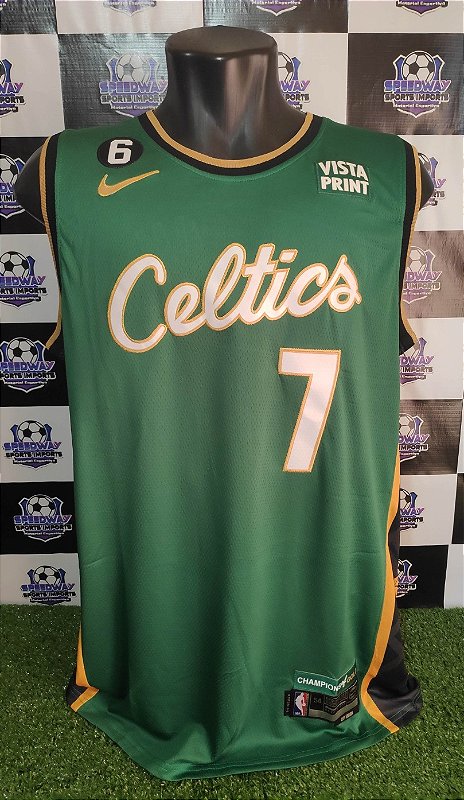 Camisa Boston Celtics - 7 Jaylen Brown - Dunk Import - Camisas de Basquete,  Futebol Americano, Baseball e Hockey