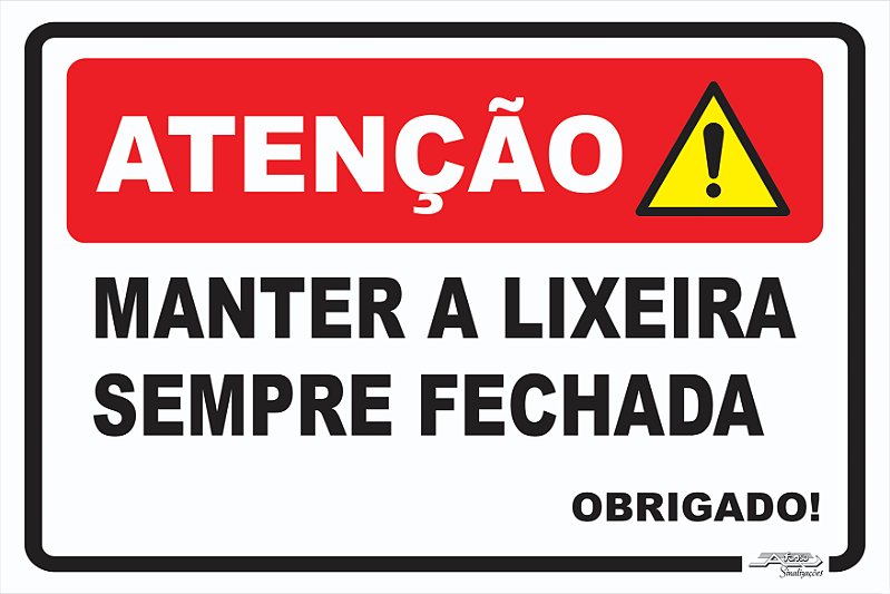 Placa Lembre-se Ajude a Manter Limpo Este Local Jogue Restos de Comida no  Lixo - Afonso Adesivos