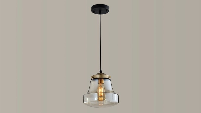 Pendente Grand Conhaque Opus Ø220 x 250mm | DN38605 - O Melhor