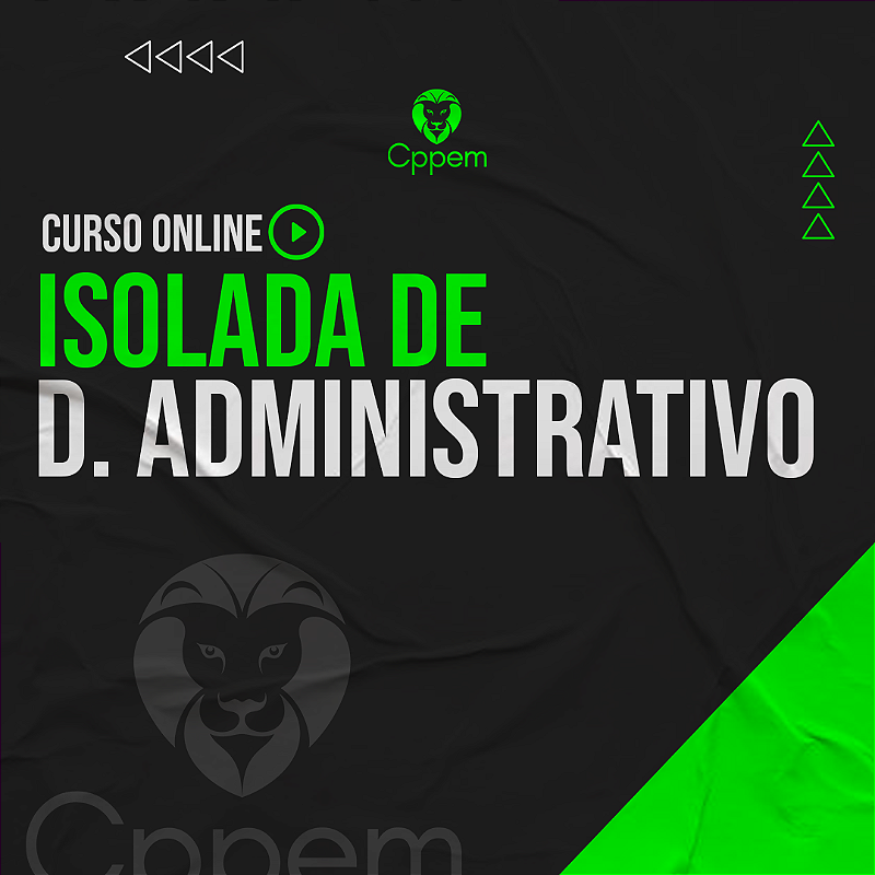 Curso Isolado | Direito administrativo