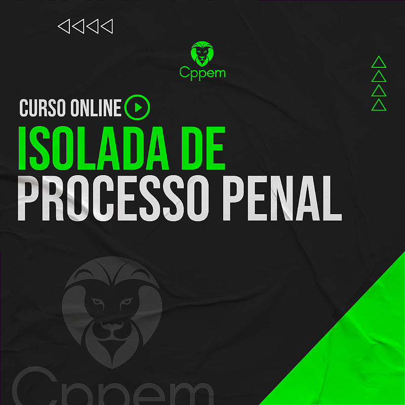 Curso Isolado | Direito processual penal