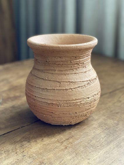 Vaso riscado cerâmica de Goiás 4038 M