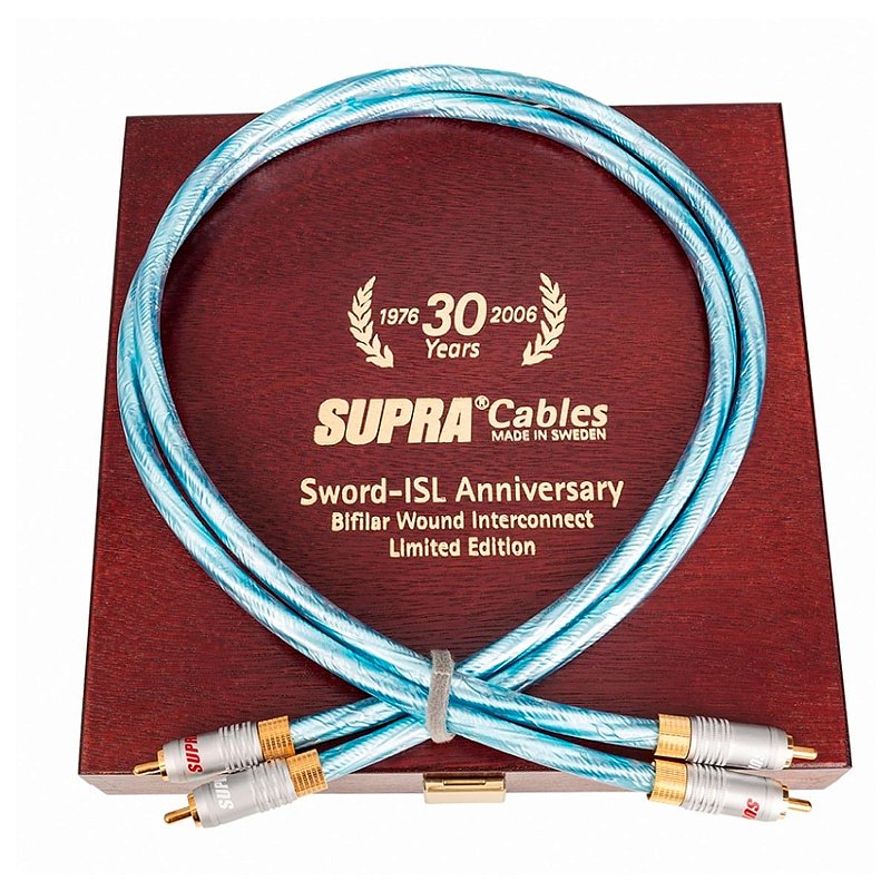 Cabo RCA high-end Sword-ISL Supra Cables 1mt (Par) - IDMSHOP - Sua