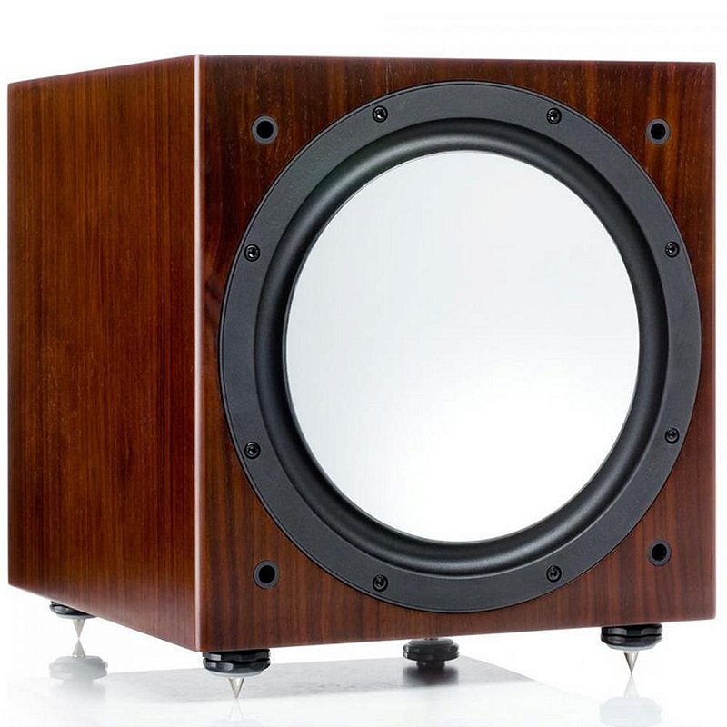 Monitor Audio Silver W12 Subwoofer ativo de 12" com 500w Walnut