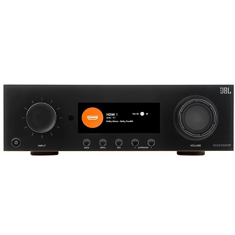JBL MA9100HP Receiver 9.2 Canais Classe D 240W Dolby Atmos DTS:X