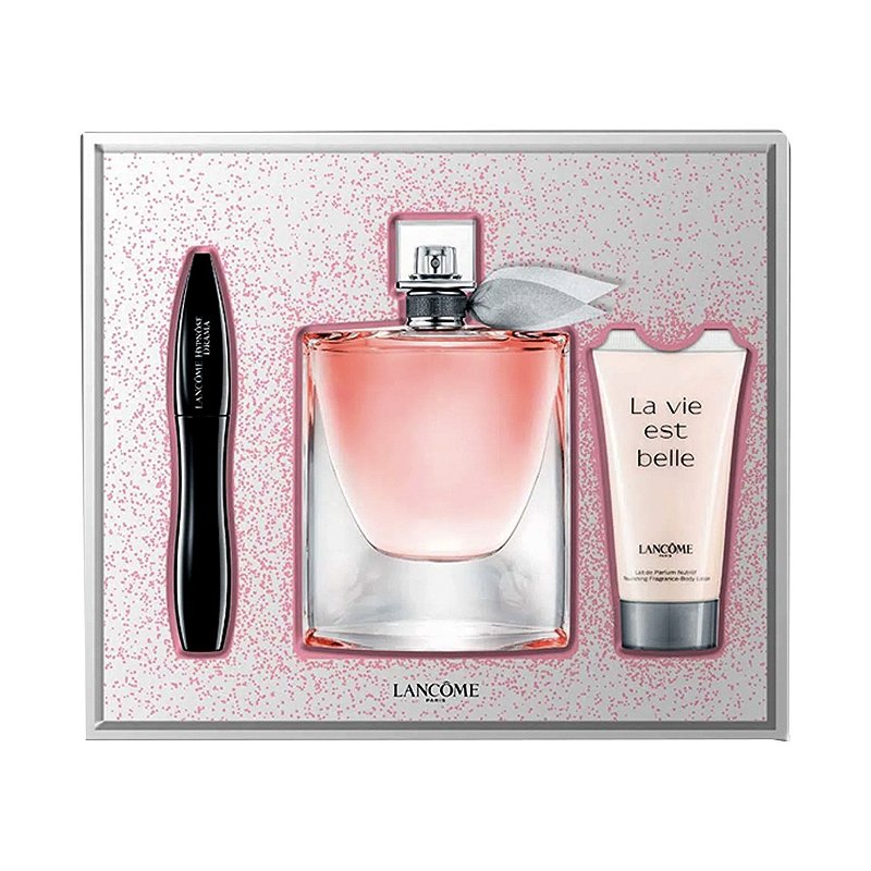 Lancôme Coffret La Vie Est Belle Edp 100ml + Máscara de cílios + Body