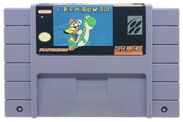 Jogo Super Mario World - SNES - COMPRAR GAMES - Comprar Games - Loja de  games no ABC / SBC