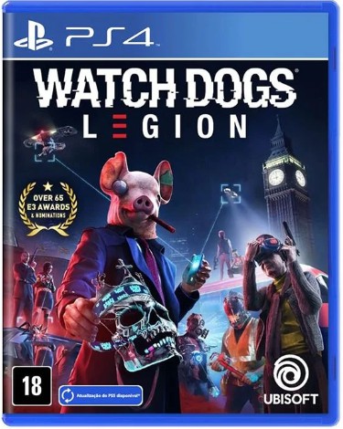 Jogo Watch Dogs: Legion - PS4 - Comprar Games - Loja de games no