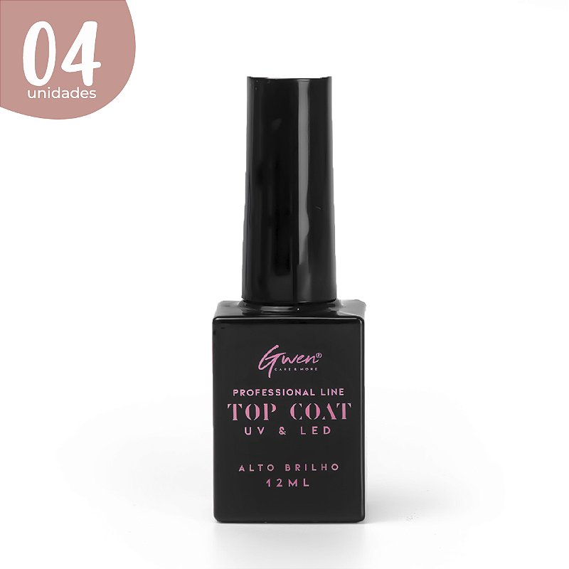 Top Coat Gwen - Kit com 4 Unidades