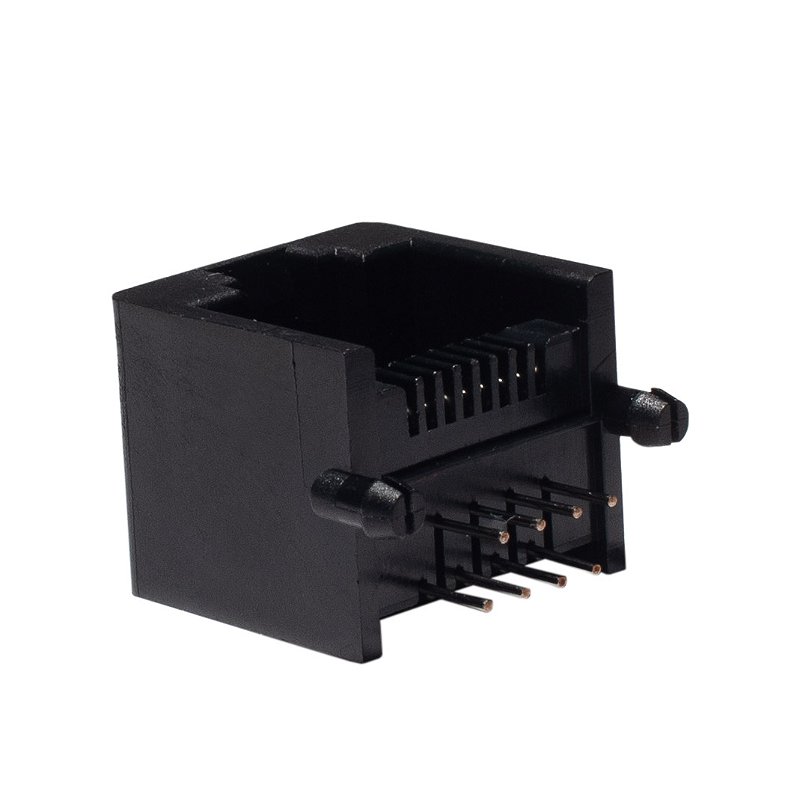 Modular Jack RJ45 90º - Tetracomp Componentes Eletrônicos