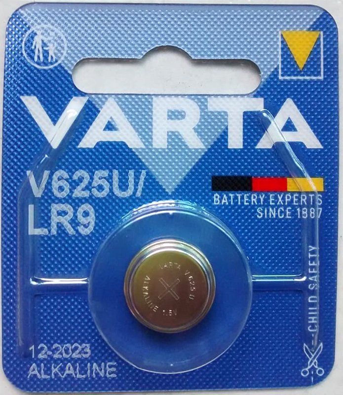 Bateria Varta V625u Px625a Lr9 1.5v - Loja de Peças para Carros na Web