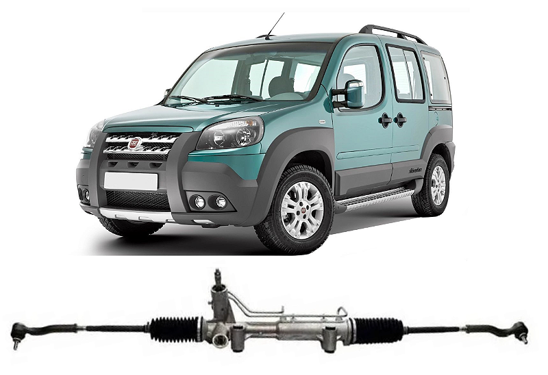 Caixa de Direção Hidráulica Fiat Doblo Adventure Locker 1.8 2010