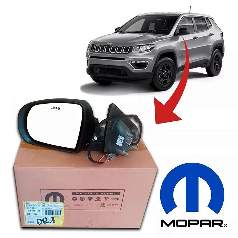 Coxim do escapamento Jeep Renegade Compass 2015 a 2021 original Mopar  52017682 - Loja de Peças para Carros na Web