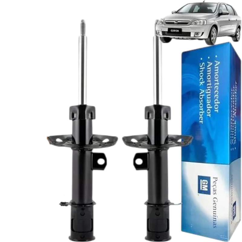 Par Amortecedor Dianteiro Novo Corsa 2006 A 2012 Original Gm