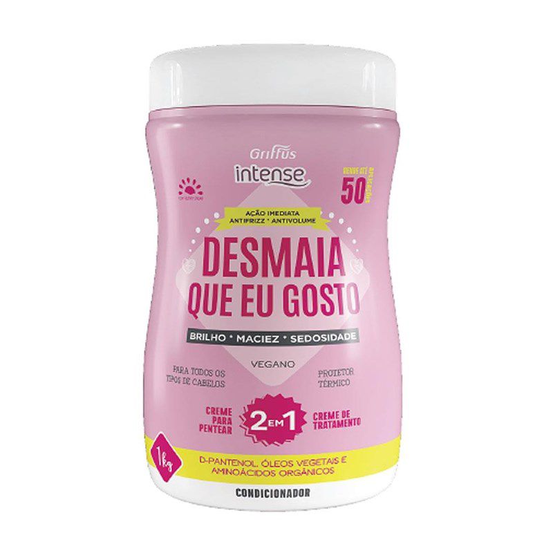 Máscara de Hidratação Desmaia Cabelo 500g Intensy