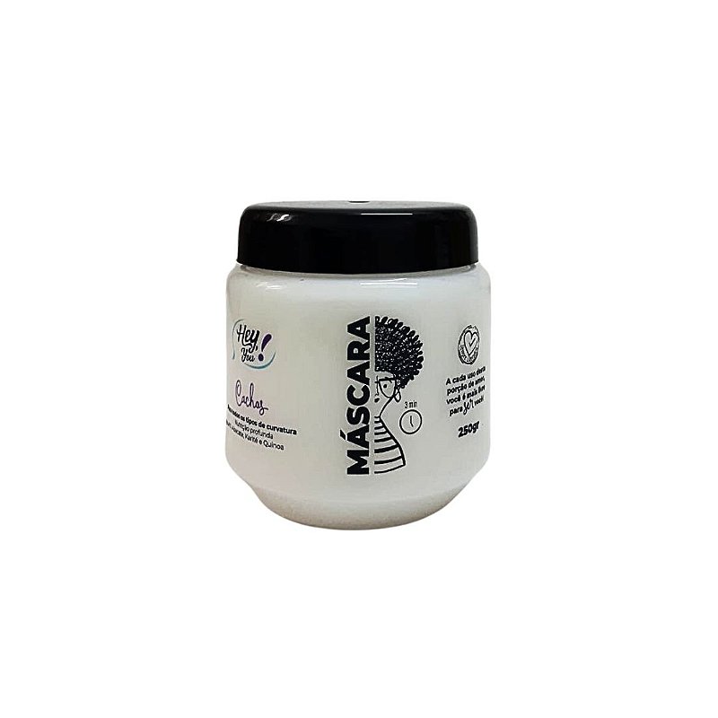 Máscara Nutrição Afrodite 250g HEY YOU  Onda dos Cachos 