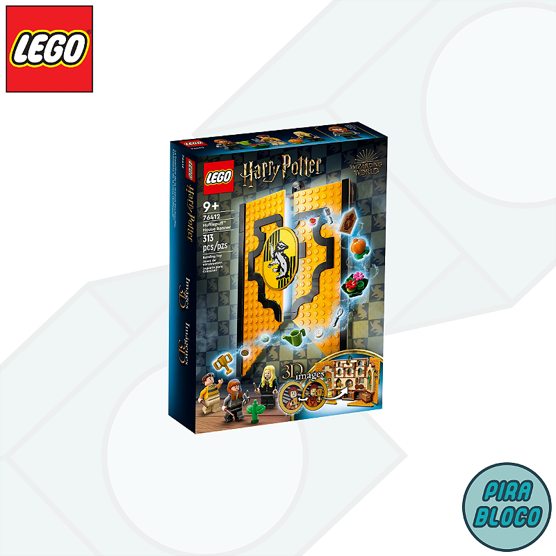 Lego Harry Potter - Banner da Casa Lufa-Lufa 76412 - Vila Toys