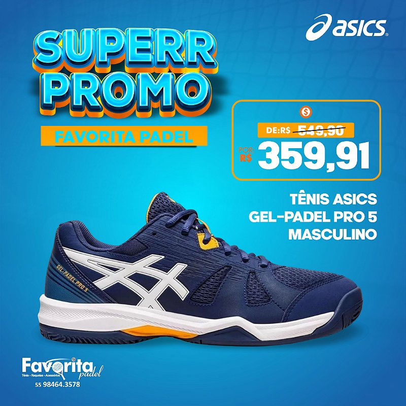 Tênis ASICS GEL-Padel Pro – Masculino Favorita Padel