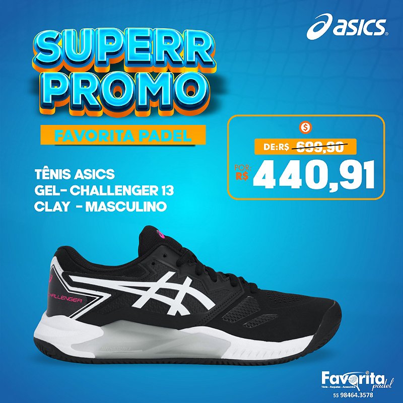 デル Tênis Asics Gel-Challenger 13 Clay Feminino