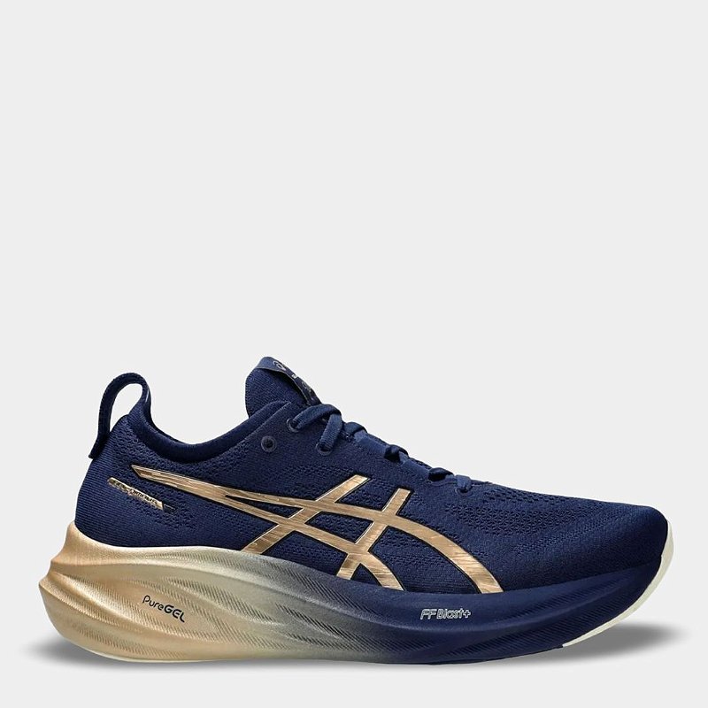 Tênis ASICS GEL-Nimbus 26 Platinum – Masculino - Favorita Padel