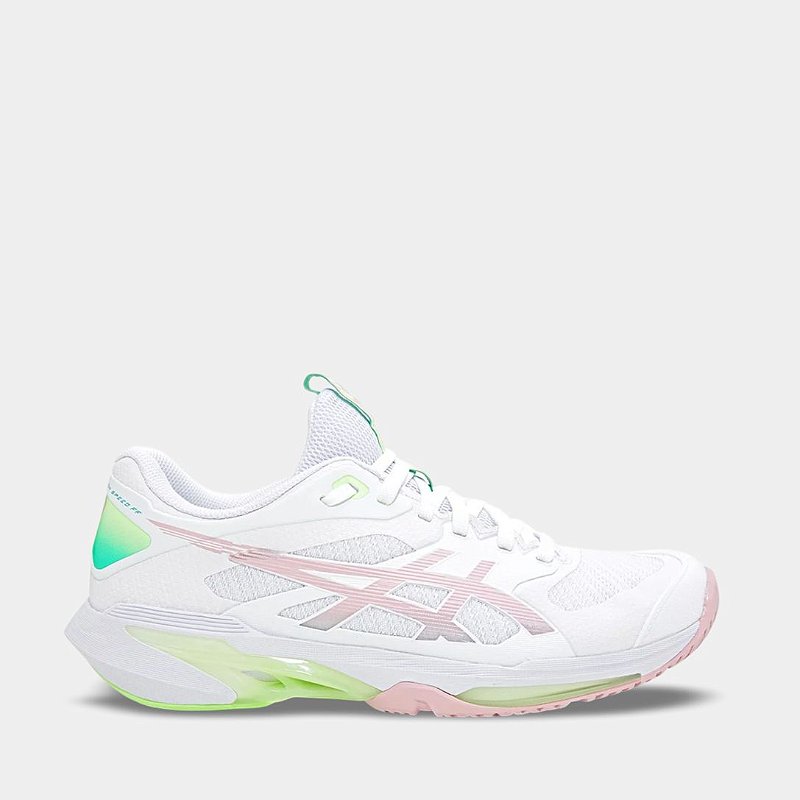 Tênis Asics Solution Speed FF 4 Feminino - Branco+Bege - Favorita